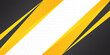 © Novi - template corporate concept yellow black grey and white contrast background. Vector graphic design illustration, copy space