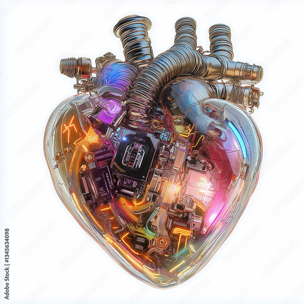 Bionic organ prosthetics design. Bioengineering. Artificial organ. Clip ...