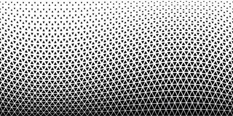 wavy triangular pattern with gradient effect
