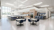 © Alzo - Modern School Cafeteria Interior Design