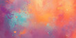© wolfhound911 - A dreamy, colorful abstract background with softly blurred, glowing particles. The floating, weightless specks in warm coral, electric purple, and bright aqua create a celestial, delicate, and