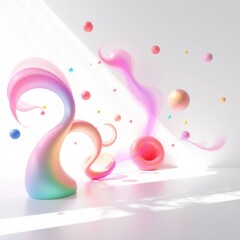 Wall Mural - Abstract Colorful Elements