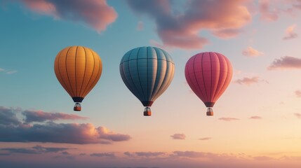  Majestic hot air balloon flight scenic landscape aerial photography serene skies vibrant colors adventure in the clouds