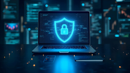 blue technology background