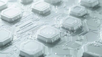 Abstract circuit board technology background (7)