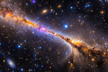 Wall Mural - Starry Galaxy Explosion