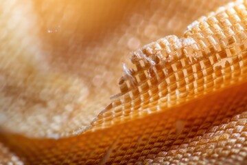 Macro Close-Up of Adhesive Bandage Texture