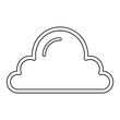 © North - Cloud computing icon in line style