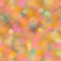 Wall Mural - Abstract color spots on paper texture background. Digital painting. Noise effect.