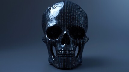 Binary Skull: Digital Mortality