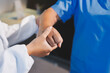 © Ketnapa - Orthopedist examining patient in hospital