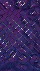 Aufkleber - Woven squares in a dark green arrangement, with glossy surfaces reflecting subtle light, forming a dynamic abstract pattern that conveys modern, futuristic design........
