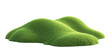 © Cool-Hunter - 3D illustration of green grass isolated on transparent background,green grassy hills for poster banner cover design