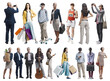 © stokkete - Diverse people standing and waiting
