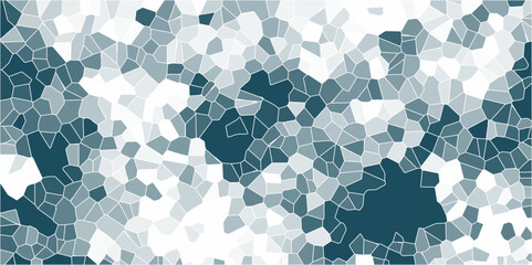 Wall Mural - abstract 3d rendering of triangulated surface. voronoi diagram background. seamless pattern with 3d 