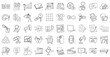 © Toytingsvg - collection of hand drawn icons representing various aspects of content creation, including writing, photography, and social media