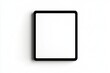 © Ai Images Stock - Tablet with black bezel and white screen on white background