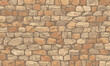 © Bediha Duru Öksüz - Brown stone wall pattern texture. Vector illustration for interior design and natural style scenes. Stones seamless pattern. Colorful decorative vector stock illustration for print, card, postcard.
