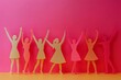 © Imagentive - Empowered Women Group Poses in Vibrant Colors