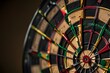 © mdmojamal - Link ×Title:Bullseye with a dart in the cente