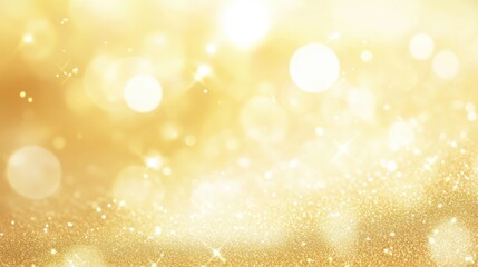 Aufkleber - Golden sunlight reflections on soft beach sand, subtle blur with dreamy bokeh effect, warm and gentle summer atmosphere, abstract nature-inspired background
