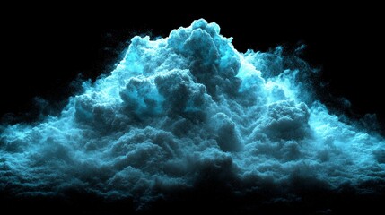 The Big Data concept is visually represented through a blue and futuristic digital style in a 3D rendered image