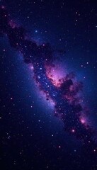 Wall Mural - cosmic stars celestial night sky galaxy background, cosmos, stars