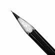 © POLO VECTORS - Close-up of a sharpened black pencil. Vector image