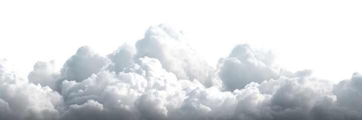 Wall Mural - png bright white big cloud weather nature outdoors.