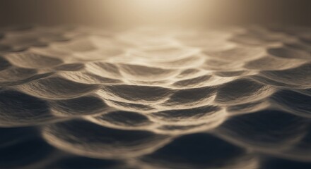 Poster - The image is of a body of water with ripples and waves