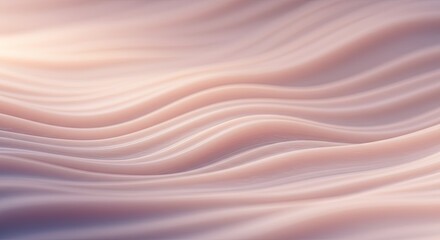 Poster - A pink wave with a white background