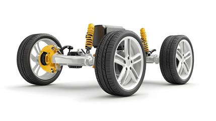 Aufkleber - Hybrid vehicle drivetrain system featuring seamlessly integrated electric motor and combustion engine for enhanced power and efficiency