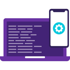 App Development Illustration