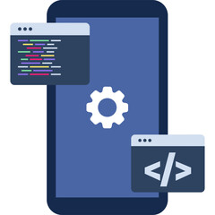 App Development Illustration