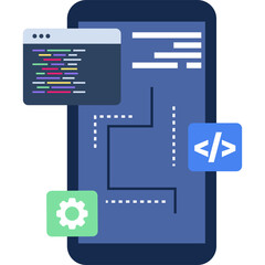 App Development Illustration