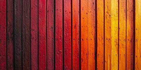 Fototapete - a linear gradient from dark red to bright orange, where the bold colors form a fiery and intense abstract pattern.