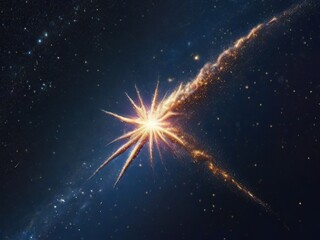 Wall Mural - space background with space