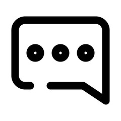 user interface thin icon