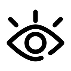 user interface thin icon