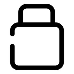 user interface thin icon