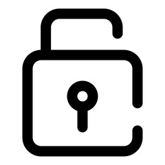 user interface thin icon
