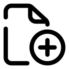 user interface thin icon