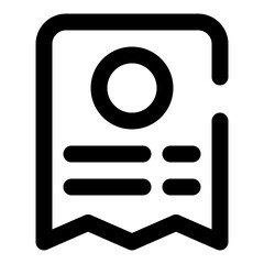 user interface dashed line icon
