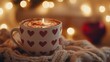 © Bimha - Cozy heart mug candlelight winter warmth