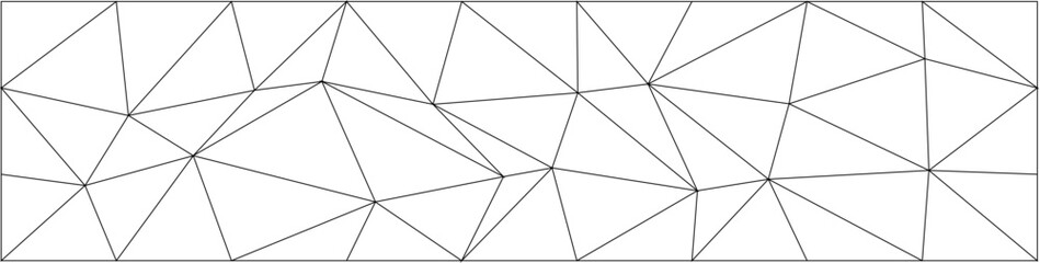 Abstract geometric pattern with intersecting lines creating chaotic triangles and shapes.