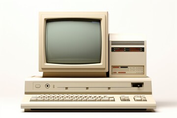 Canvas Print - computer electronics television technology.