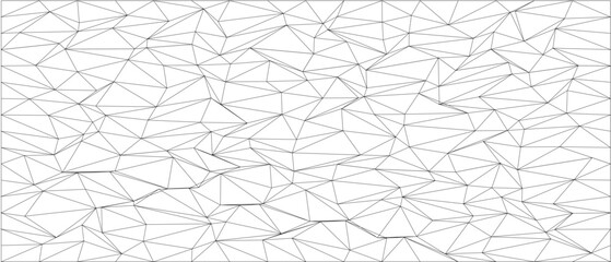 Abstract geometric chaos pattern for modern design and decoration.