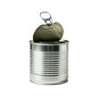 © Ozi - Open tin can isolated on transparent background, png