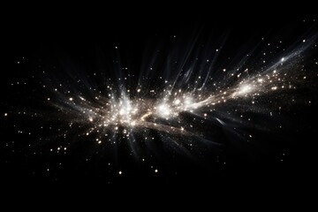 Wall Mural - effect minimal of meteor light backgrounds astronomy.