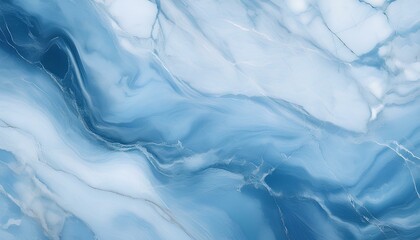 Poster - blue marble abstract background. marble texture with blue and white vein abstract design with pastel color wallpaper background.